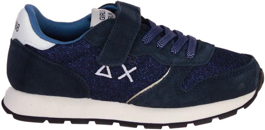 Sun68 Girl's Ally Glitter Kid Navy Blue