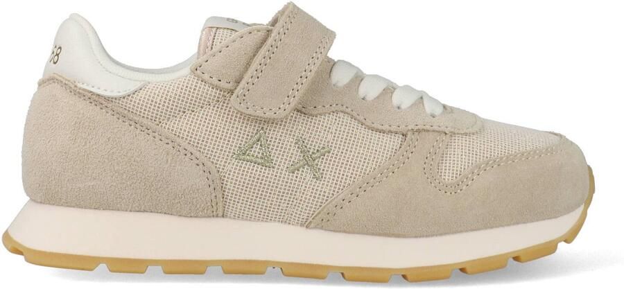Sun 68 Sneaker 's Ally Glitter Textile Kid Oro Goud