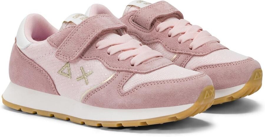Sun68 Girl's Ally Glittertextiel (Kid) Sneaker Fashion Wear Kinderen