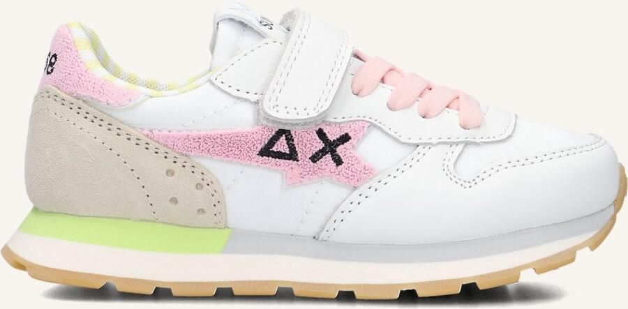 Sun68 Girls Big Stargirl Sneakers Meisjes Wit