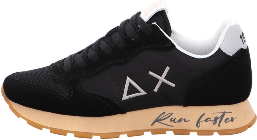 Sun68 heren veterschoenen zwart