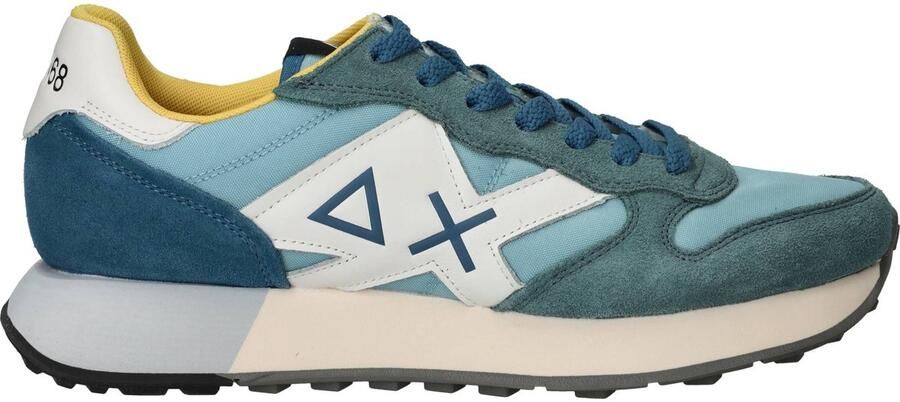 Sun68 Jake 2.0 Solid Sneakers Heren Blauw