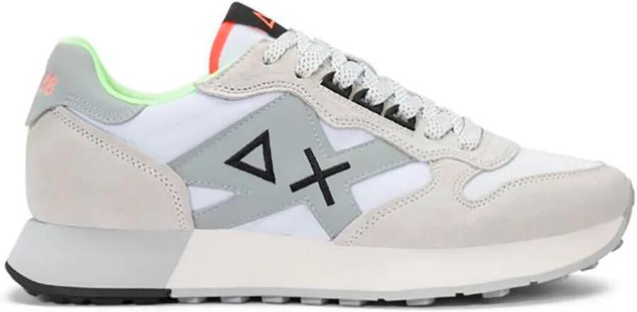 Sun68 Jaki 2.0 Fluo Schoenen Wit Man
