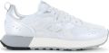 Sun68 Jaki 2.0 Silver Mesh Heren Sneakers Schoenen Wit Z36119 - Wit