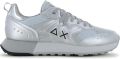 Sun68 Jaki 2.0 Silver Mesh Heren Sneakers Schoenen Zilver Z36119 - Zilver