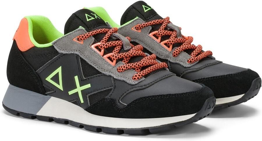 Sun68 Jaki Fluo Sneaker Voor Jongens (Teen) Fashion Wear Kinderen