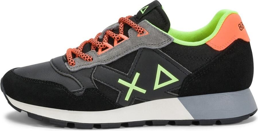 Sun68 Jaki Fluo Sneaker Voor Jongens (Teen) Fashion Wear Kinderen