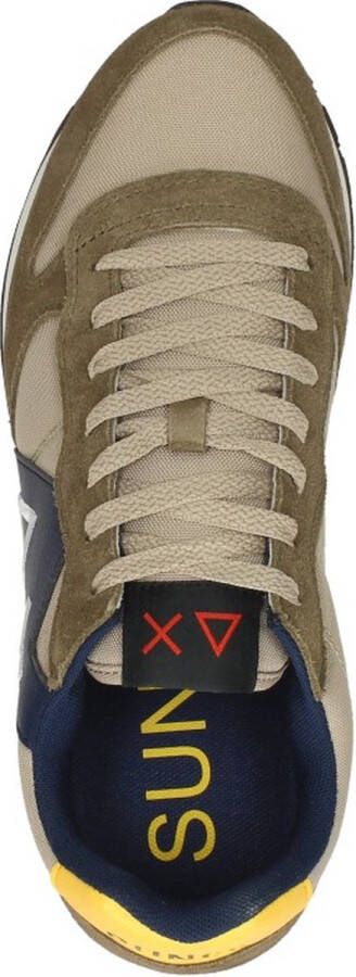 Sun68 Solid Sneaker met Extra Oranje Veters Multicolor Heren - Foto 6