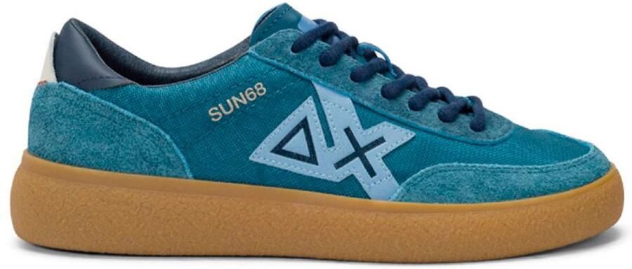 Sun68 Luis Low Schoenen Blauw Man