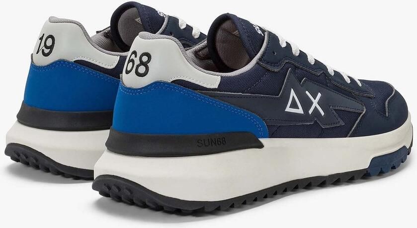 Sun68 Stevige Suède Sneakers met Gewatteerde Binnenzool - Foto 2