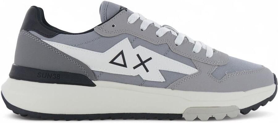 Sun68 Niki 2.0 Solo Heren Sneakers Schoenen Grijs Z45120