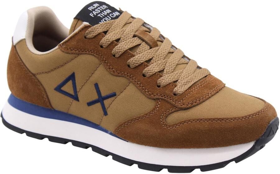 Sun68 Casual Sneaker Tom Solid Bruin Vos Mannen