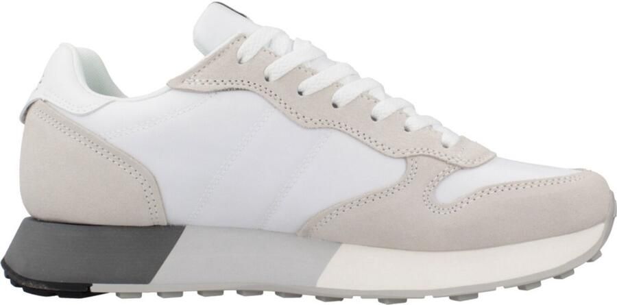 Sun68 Witte Sneakers Regular Fit White Heren