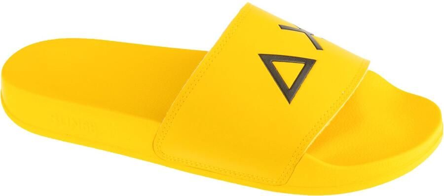 Sun68 Slippers Logo Mannen Geel Slippers