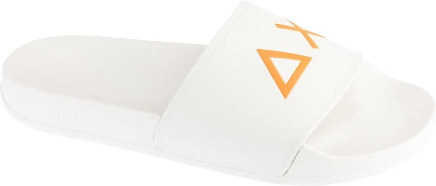 Sun68 Slippers Logo Mannen Wit Slippers