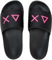 Sun68 Slippers Logo Slippers Fashion Wear Vrouwen - Zwart