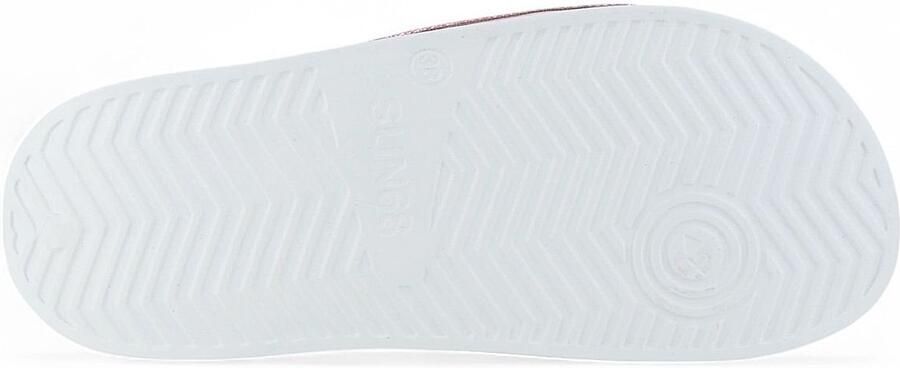 Sun68 Slippers LOGO STRASS Dames Sandalen Pantoletten Slides Badesandalen X35205