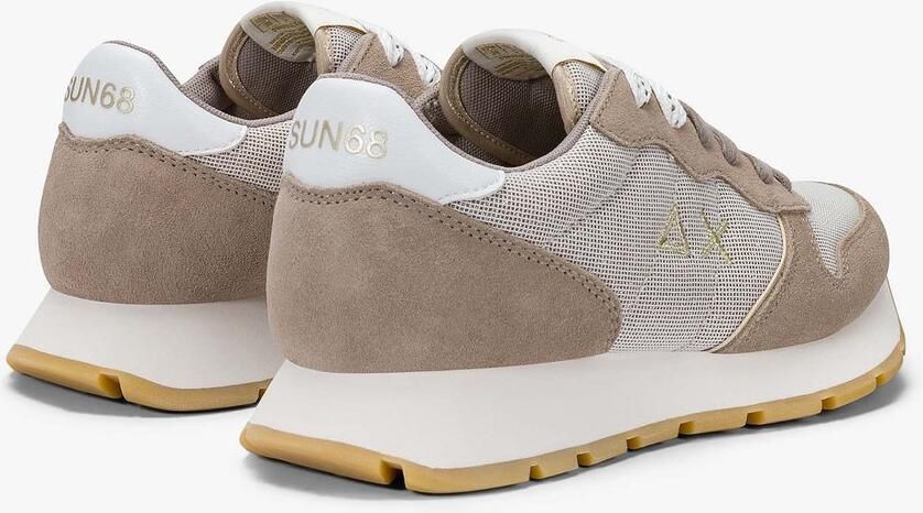Sun68 Lage Sneakers Z36203 ALLY GLITTER TEXTILE-330 98 STONE