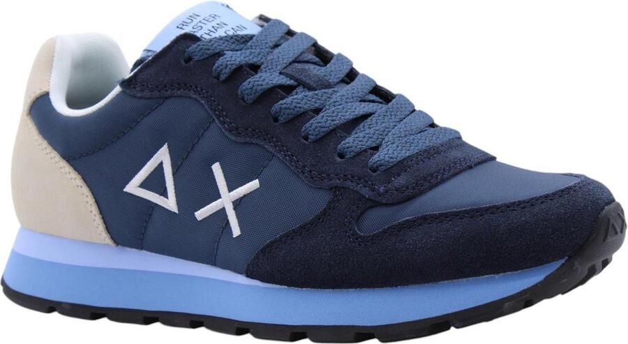 Sun68 Multicolor Marineblauwe Sneaker Blue Heren