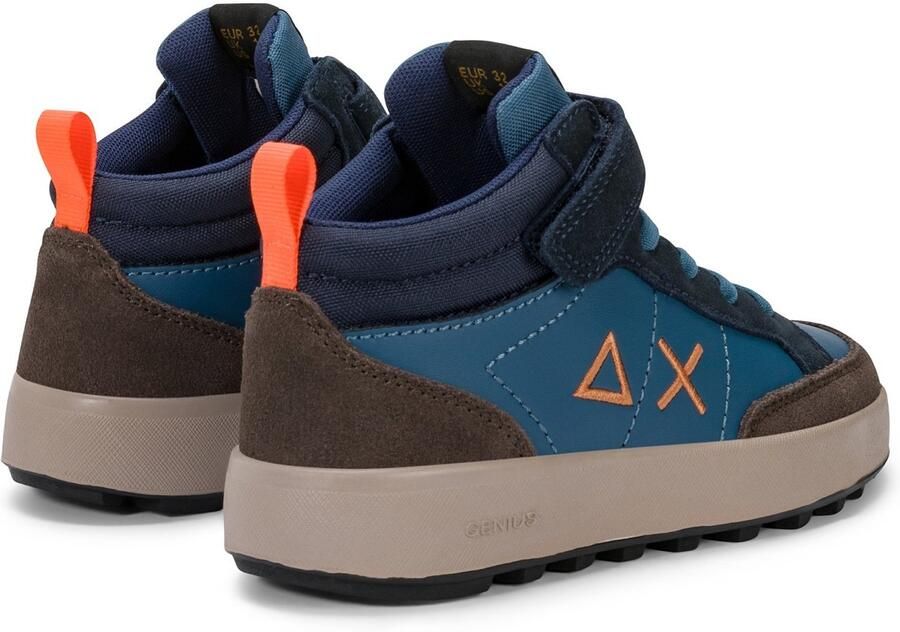 Sun68 Sneaker Boy's Genius Midi (Kid) Fashion Wear Kinderen