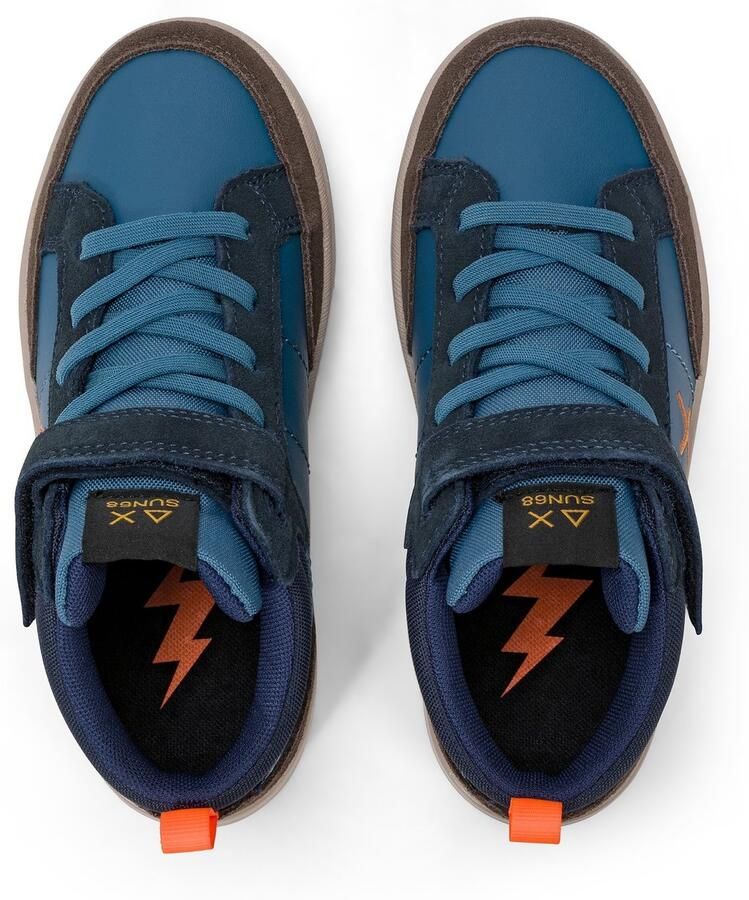 Sun68 Sneaker Boy's Genius Midi (Kid) Fashion Wear Kinderen