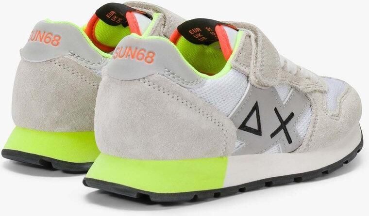 Sun68 Sneaker Jaki Fluo Voor Jongens (Kid) Fashion Wear Kinderen