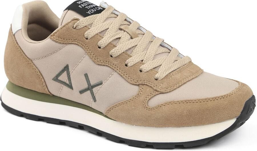Sun68 Lage Sneakers Sneaker Tom Fluo Beige
