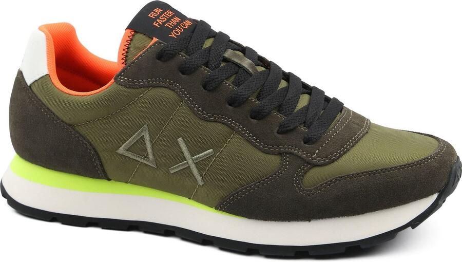 Sun68 Sneaker Tom Fluo Militare Heren Sneakers