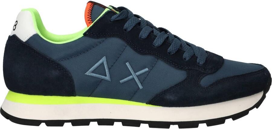 Sun68 Lage Sneakers Z36102 TOM FLUO-502 07 NAVY BLUE