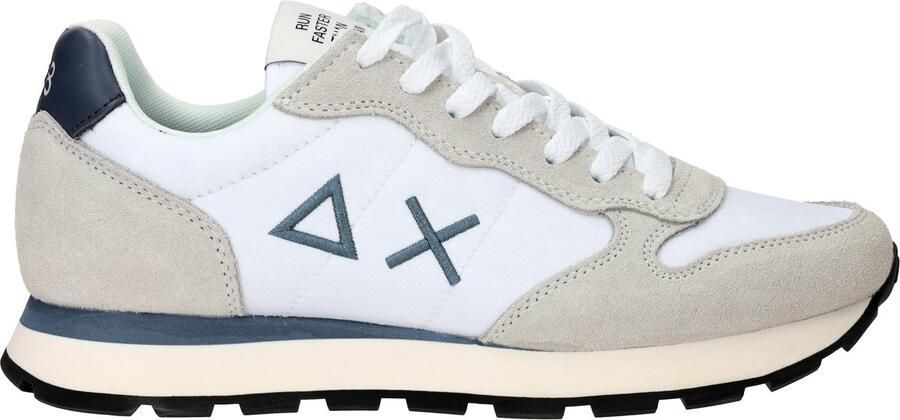 Sun68 Tom Solid Heren Sneakers Schoenen Wit Z35101