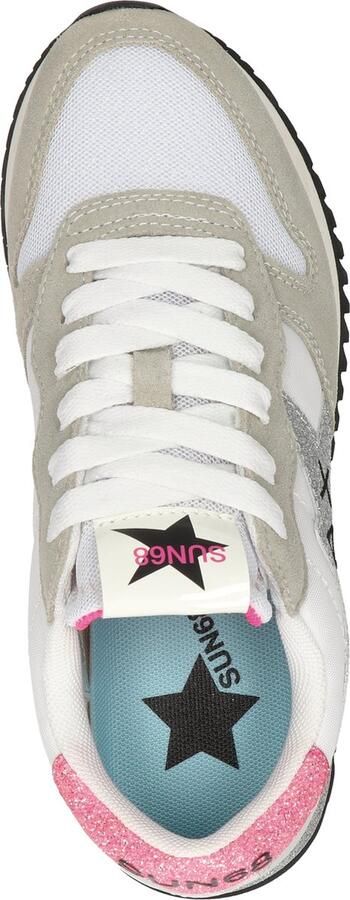 Sun68 Stargirl Glitter Lage sneakers Dames Wit - Foto 14