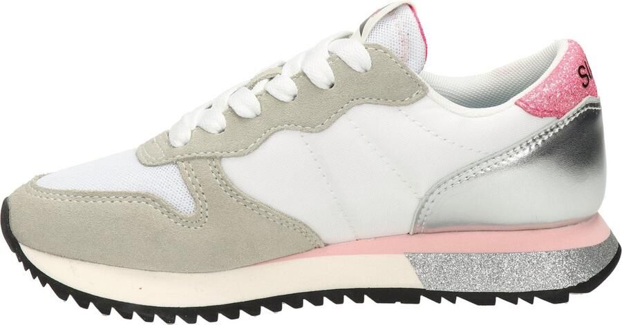 Sun68 Stargirl Glitter Lage sneakers Dames Wit - Foto 9