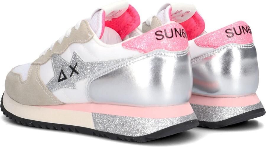 Sun68 Stargirl Glitter Lage sneakers Dames Wit - Foto 7