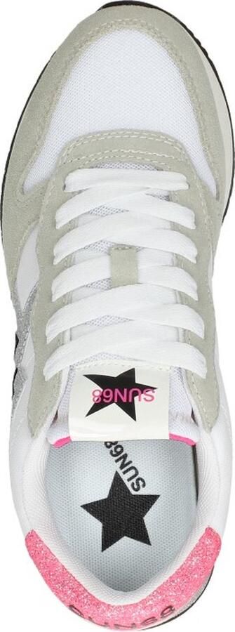 Sun68 Stargirl Glitter Lage sneakers Dames Wit - Foto 15