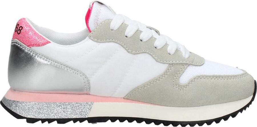 Sun68 Stargirl Glitter Lage sneakers Dames Wit - Foto 11
