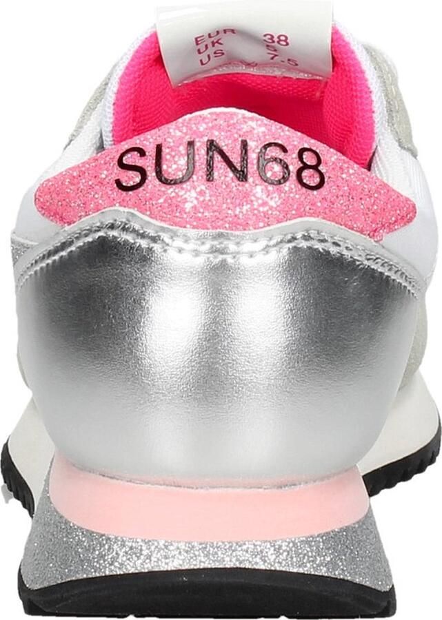Sun68 Stargirl Glitter Lage sneakers Dames Wit - Foto 4