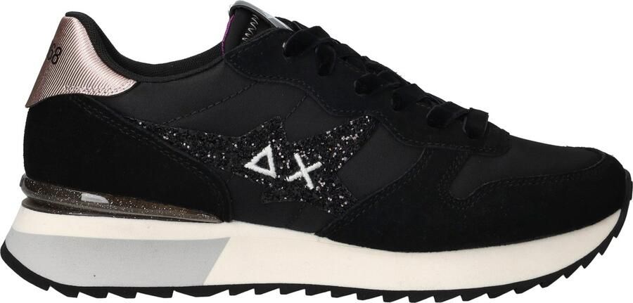 Sun68 Stargirl Glitter Logo Sneaker Fashion Wear Vrouwen