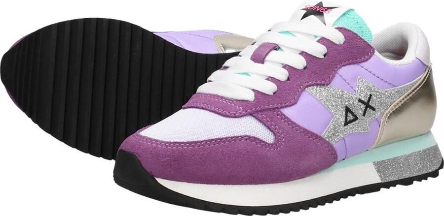 Sun68 Lilla Sneaker 100% samenstelling Purple Dames - Foto 11