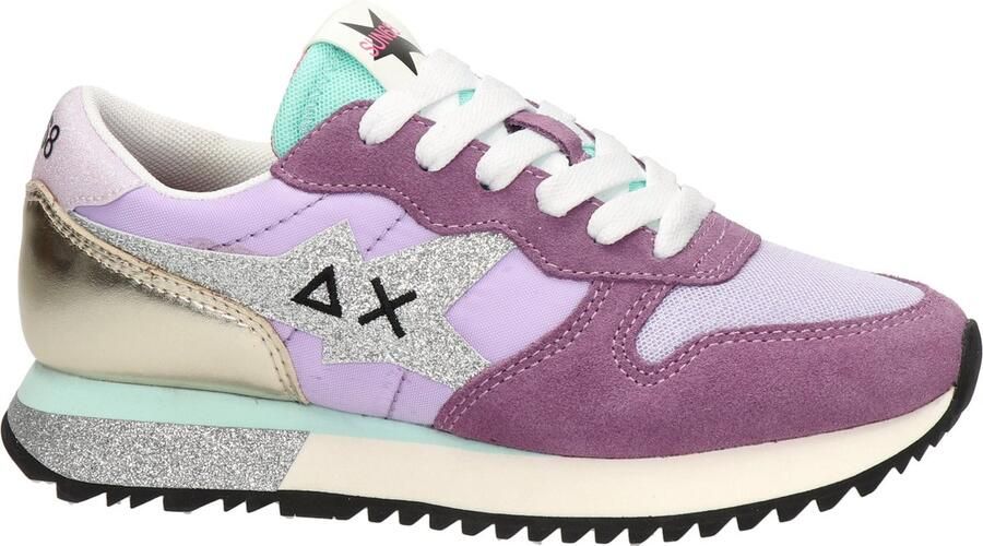 Sun68 Lilla Sneaker 100% samenstelling Purple Dames - Foto 8
