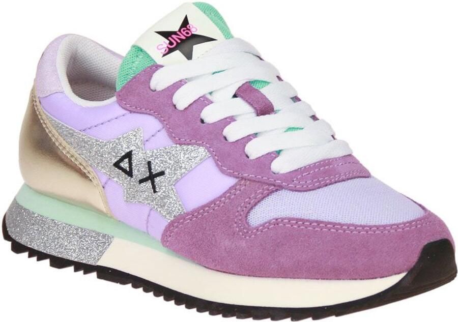 Sun68 Lilla Sneaker 100% samenstelling Purple Dames - Foto 4