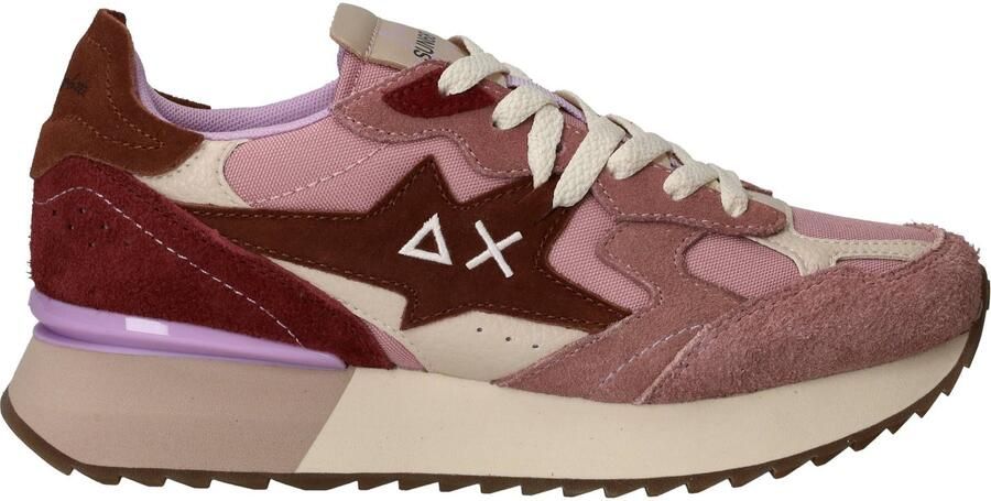 Sun68 Stargirl multicolour Sneakers Dames Roze