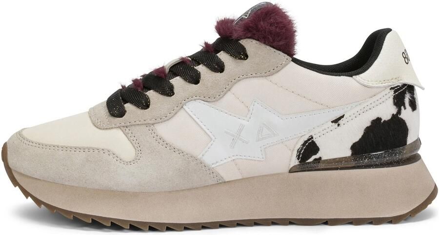Sun68 Stargirl Sneaker Met Dierenprint Fashion Wear Vrouwen