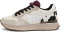 Sun68 Stargirl Sneaker Met Dierenprint Fashion Wear Vrouwen - Beige