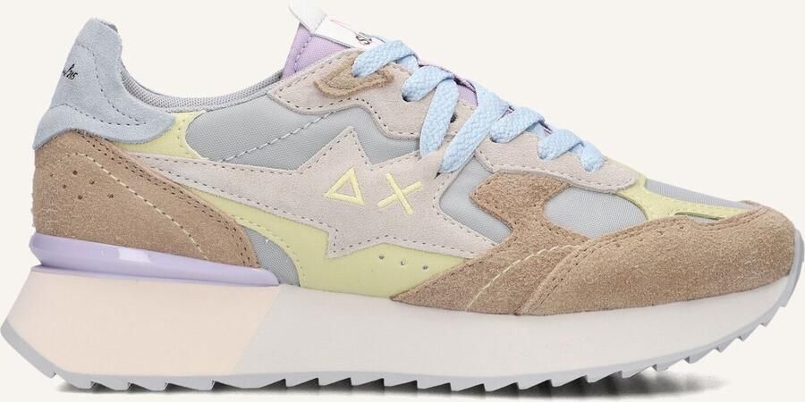 Sun68 Stargirl Sneakers Dames Beige - Foto 1