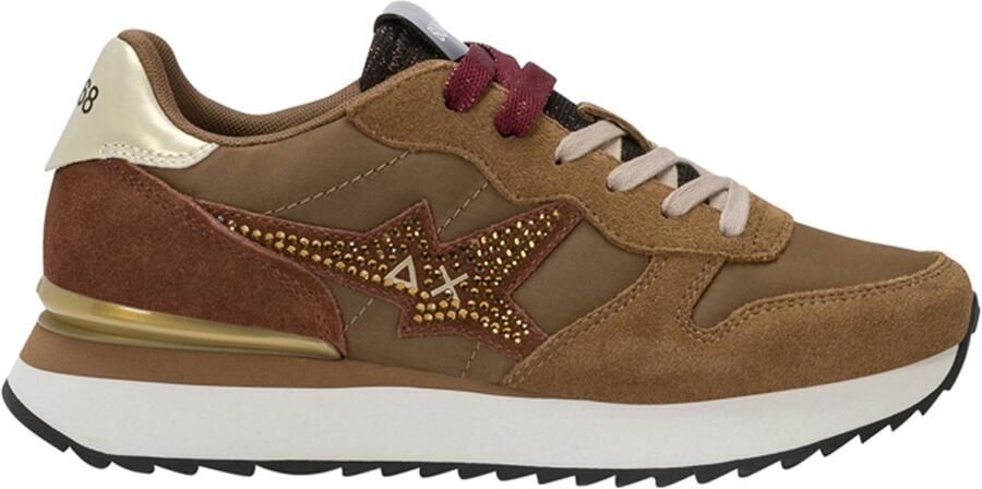 Sun68 Stargirl Strasslogo Sneaker Fashion Wear Vrouwen
