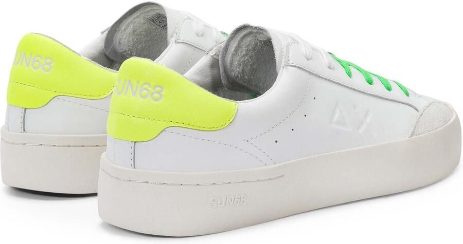 Sun68 Straat Leren Sneaker Fashion Wear Volwassen