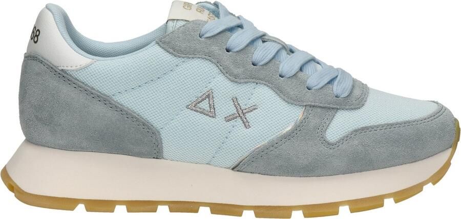 Sun68 Sun 68 Ally Glitter dames sneaker Licht blauw