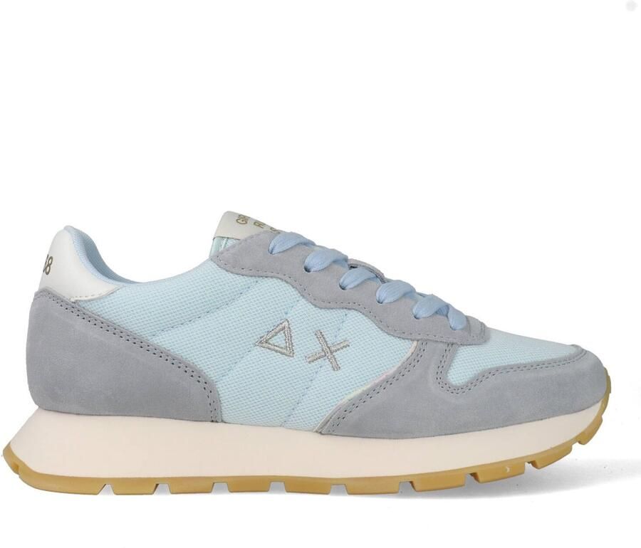 Sun68 Sun 68 Ally Glitter dames sneaker Licht blauw
