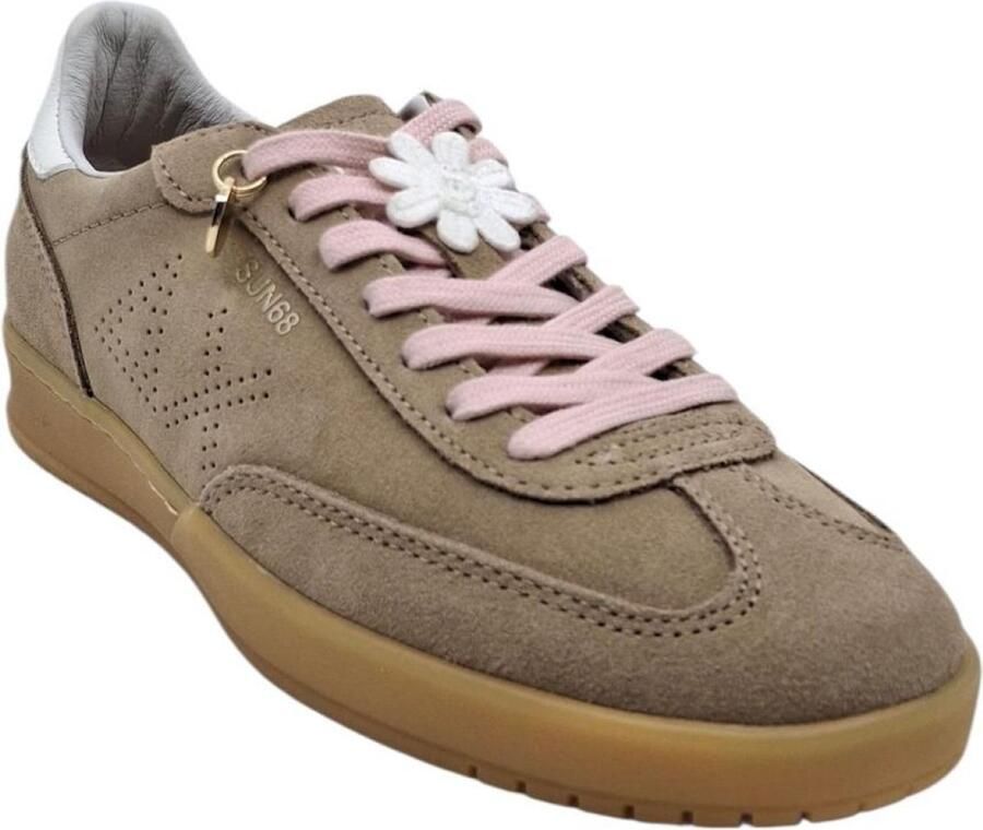 Sun68 Sun 68 California Sun beige dames sneaker BZ36248
