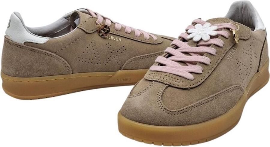 Sun68 Sun 68 California Sun beige dames sneaker BZ36248